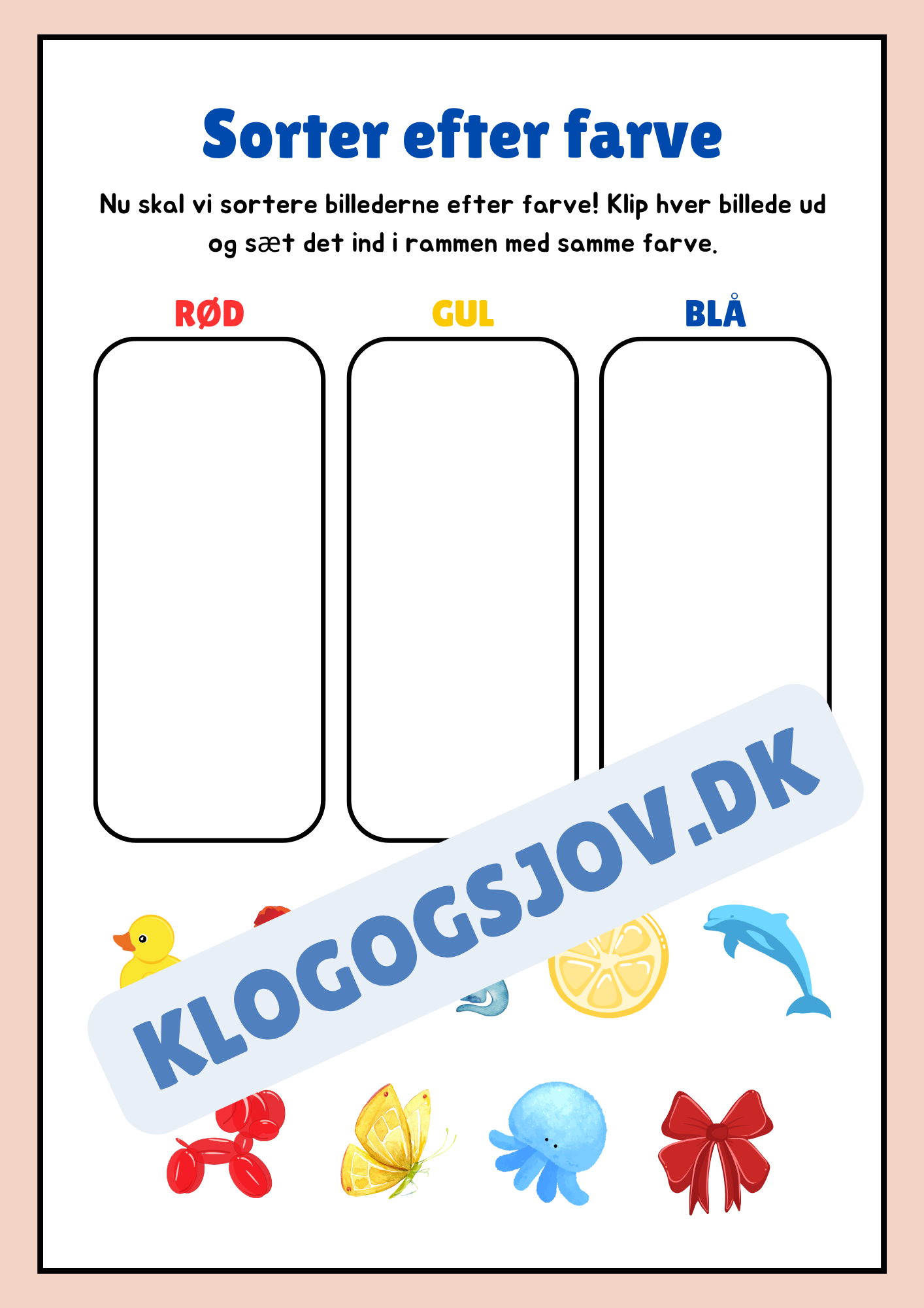 Tilbage til skolen - hæfte- Back to school