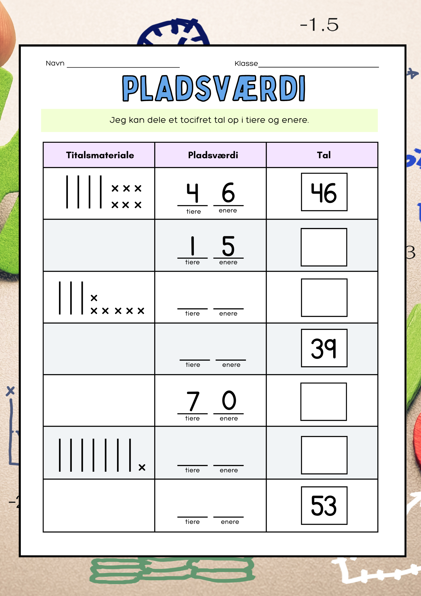 Pladsværdi – Hæfte