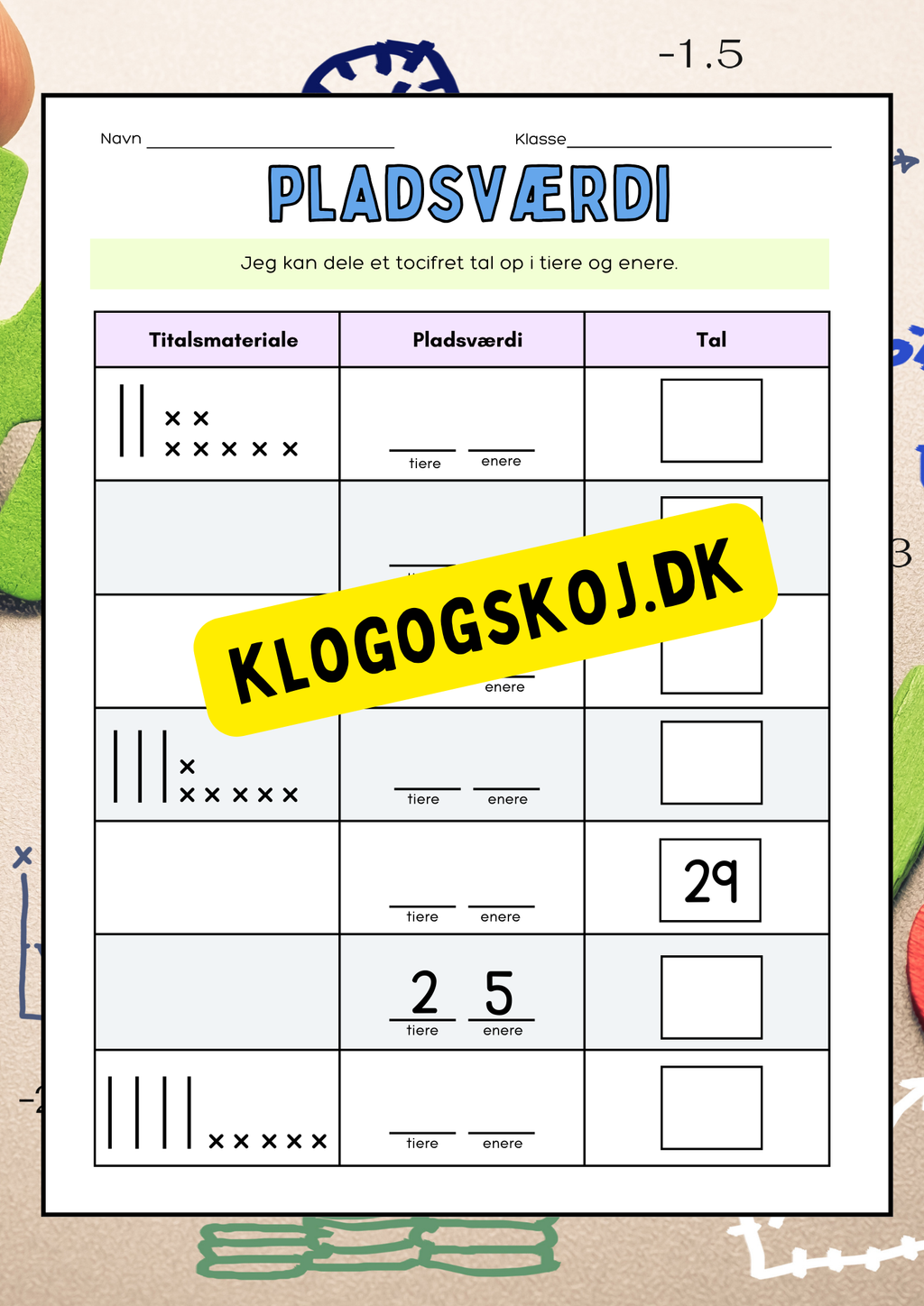 Pladsværdi – Hæfte